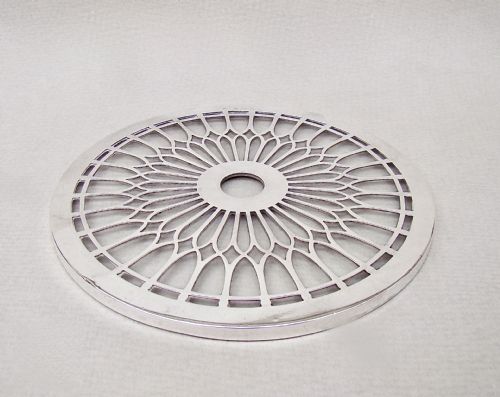 Silver Mounted Glass Teapot Stand by the Adie Brothers, Birmingham 1924