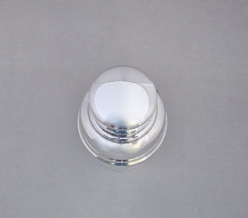 fig 1. ELEGANT ART DECO SILVER PLATED COCKTAIL SHAKER, CIRCA 1930
