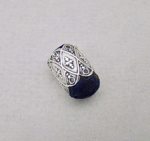 fig 1. EXQUISITE EARLY VICTORIAN MINIATURE PIN CUSHION, CIRCA 1840