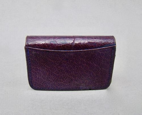 fig 3. DELIGHTFUL ART NOUVEAU MINIATURE SILVER MOUNTED PURSE BY DANZIGER & ISAACS, BIRMINGHAM 1907