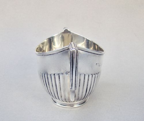 fig 3. ELEGANT GEORGE V SILVER SUGAR BOWL BY THE BARKER BROTHERS, CHESTER 1922