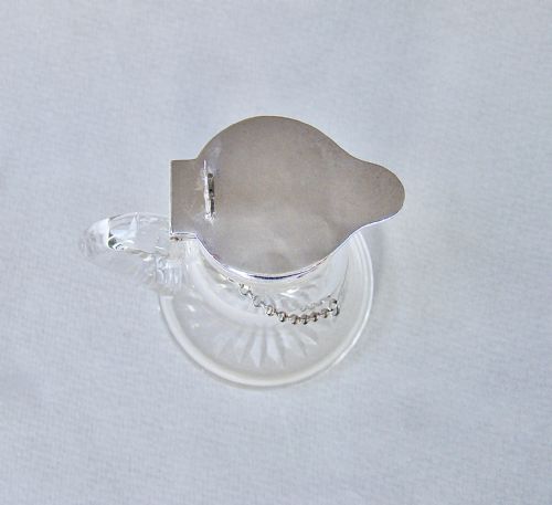 fig 2. HUKIN & HEATH SILVER MOUNTED WHISKY TOT, BIRMINGHAM 1914
