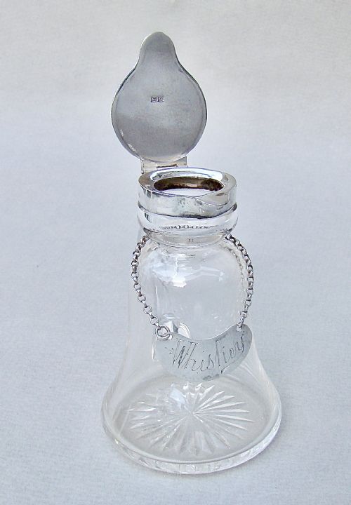 fig 3. HUKIN & HEATH SILVER MOUNTED WHISKY TOT, BIRMINGHAM 1914