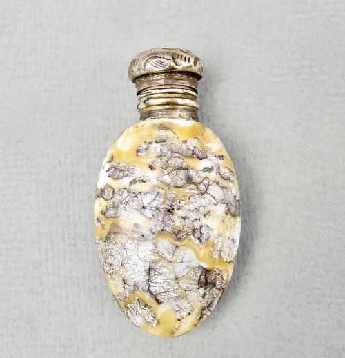 Rare 19th Century Venetian Glass Scent Bottle, Circa 1850
