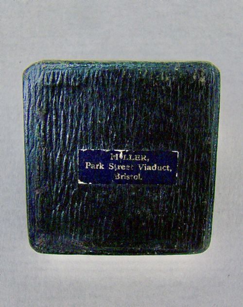 fig 3. EXQUISITE EDWARDIAN SILVER SINGLE STAMP BOX BY SAUNDERS & SHEPHERD, BIRMINGHAM 1903