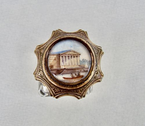 fig 1. FABULOUS FRENCH PALAIS ROYAL, GRAND TOUR, ORMULU GLASS SCENT BOTTLE, CIRCA 1870