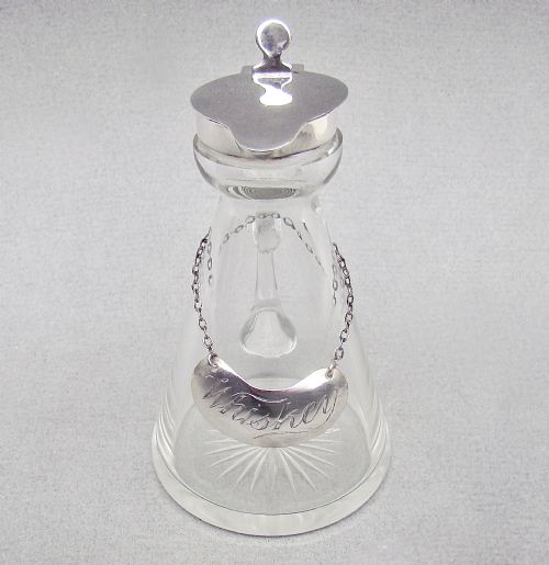 fig 1. HUKIN & HEATH SILVER MOUNTED WHISKY TOT, BIRMINGHAM 1911