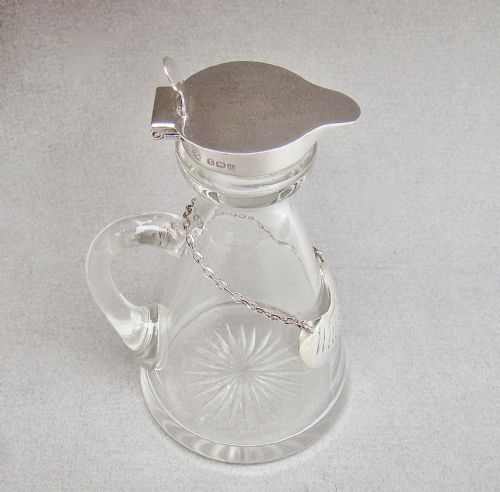 fig 3. HUKIN & HEATH SILVER MOUNTED WHISKY TOT, BIRMINGHAM 1911