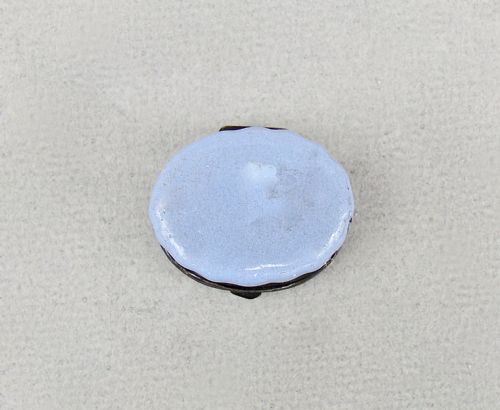 EXQUISITE GEORGIAN BILSTON ENAMEL PATCH BOX CIRCA 1780 - ADDITIONAL PHOTO 5