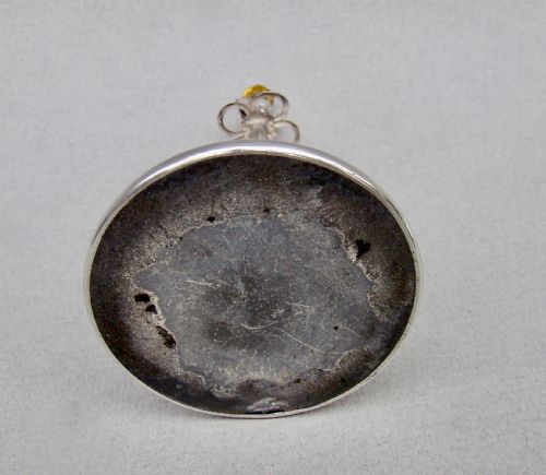 DELIGHTFUL GEORGE V SILVER THISTLE HAT PIN HOLDER BY CRISFORD NORRIS BIRMINGHAM 1927 - ADDITIONAL PHOTO 4
