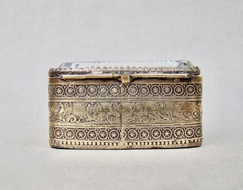 fig 2. UNUSUAL 19TH C. FRENCH ORMULU & BEVELLED GLASS JEWELLERY CASKET, CIRCA 1890