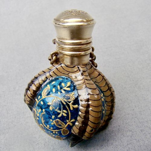 fig 1. VERY RARE 19TH C. FRENCH MOSER GLASS
