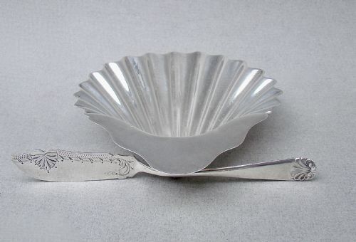 CASED EDWARDIAN SILVER BUTTER DISH BY THE GOLDSMITHS SILVERSMITHS LONDON 1907 - ADDITIONAL PHOTO 2