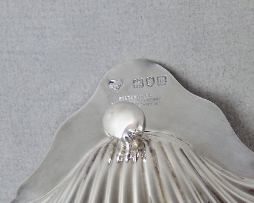 CASED EDWARDIAN SILVER BUTTER DISH BY THE GOLDSMITHS SILVERSMITHS LONDON 1907 - ADDITIONAL PHOTO 6