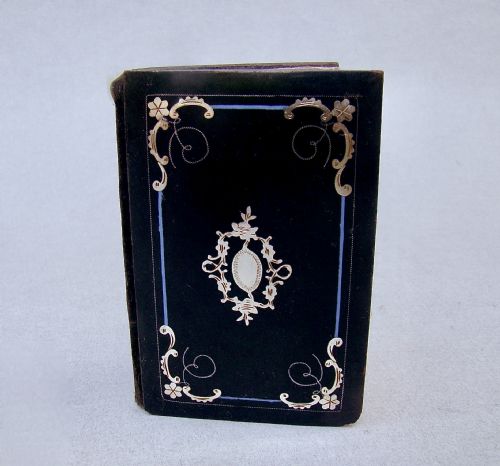 19TH C FRENCH SILVER INLAID TORTOISESHELL AIDE MEMOIRE CIRCA 1880 - ADDITIONAL PHOTO 7