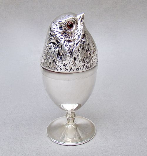 fig 1. UNUSUAL EDWARDIAN SILVER PLATED NOVELTY