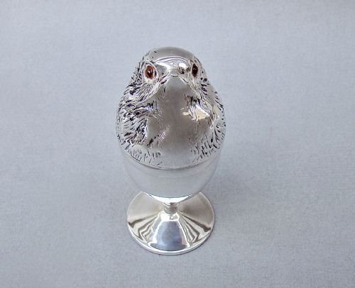 fig 2. UNUSUAL EDWARDIAN SILVER PLATED NOVELTY