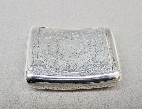 Exquisite Georgian Silver Snuff Box by Joseph Willmore, Birmingham 1812