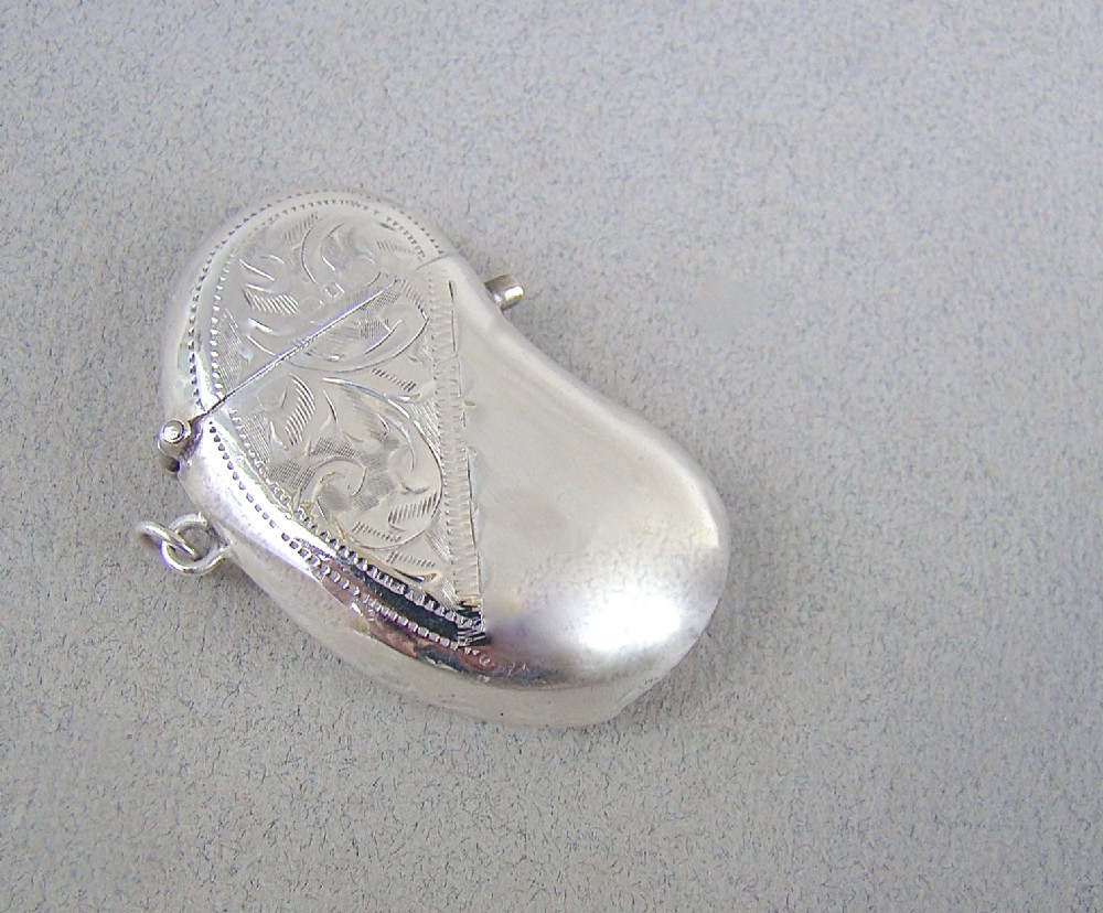 UNUSUAL NOVELTY EDWARDIAN SILVER 