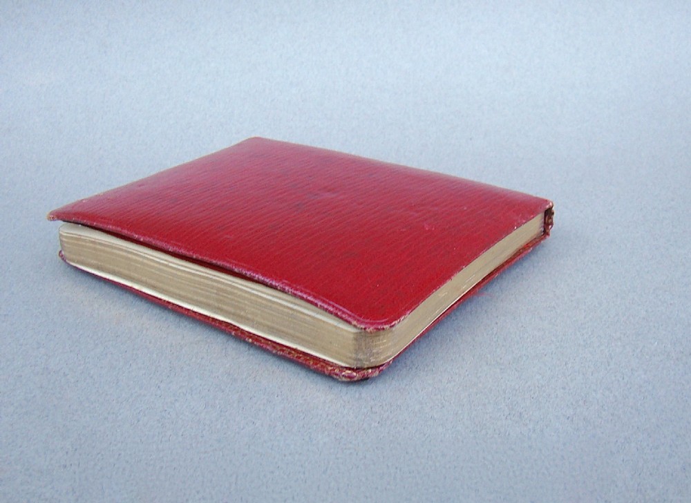 EDWARDIAN SILVER REYNOLDS ANGELS ADDRESS BOOK BY MYATT & CO, BIRMINGHAM 1905 View IX