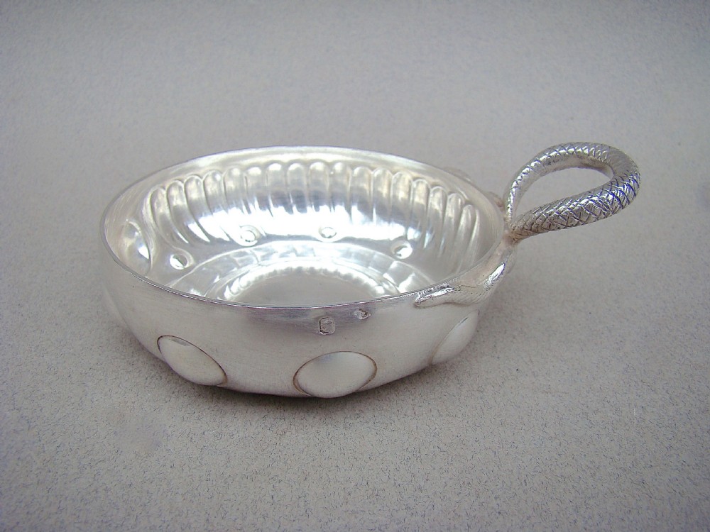 19TH C. FRENCH SILVER WINE TASTER OR TASTE VIN, PARIS CIRCA 1890 View III