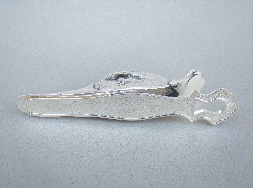 NOVELTY SILVER PLATED DUCK HEAD PAPER CLIP, CIRCA 1920 View IV