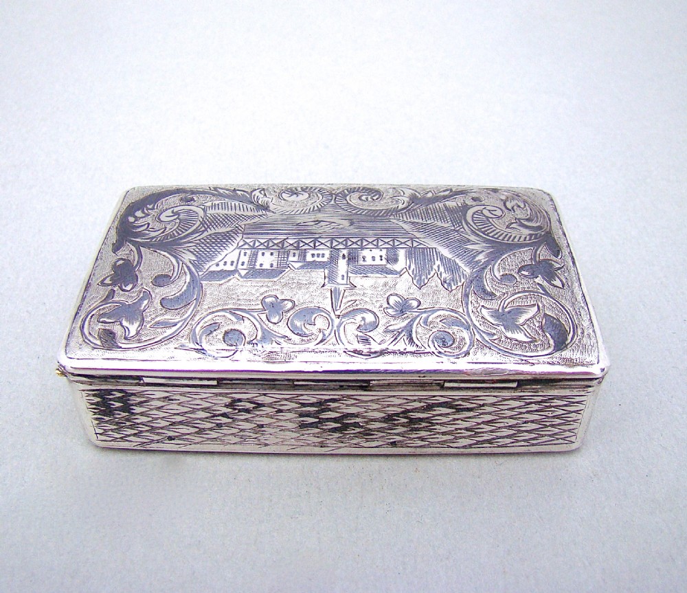 RUSSIAN SILVER AND NIELLO ENAMEL SNUFF BOX BY ALEXANDER FULD, MOSCOW CIRCA 1880 View VIII