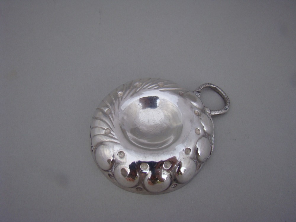 19TH C. FRENCH SILVER WINE TASTER OR TASTE VIN, PARIS CIRCA 1890 View IV