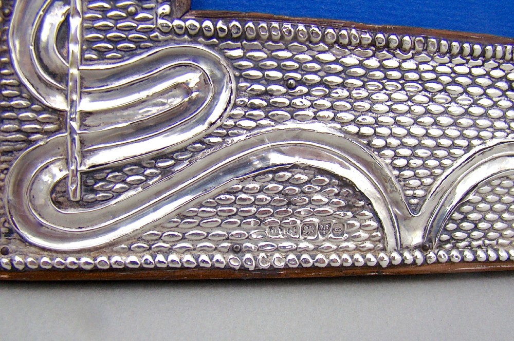 ART NOUVEAU SILVER PHOTOGRAPH FRAME BY J&R GRIFFIN, CHESTER 1905 View IV