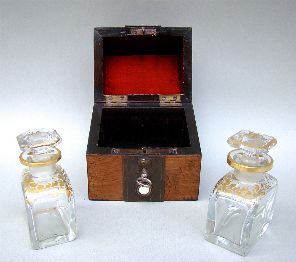 19TH C. FRENCH TRAVELLING SCENT BOTTLE CASKET, CIRCA 1870 View IV