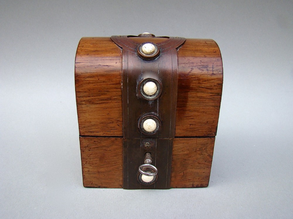 19TH C. FRENCH TRAVELLING SCENT BOTTLE CASKET, CIRCA 1870 View VII