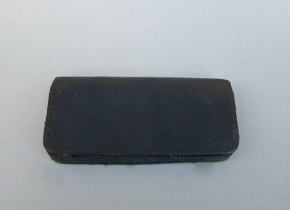 ART NOUVEAU SILVER & LEATHER PURSE BY COHEN & CHARLES,  BIRMINGHAM 1906 View II