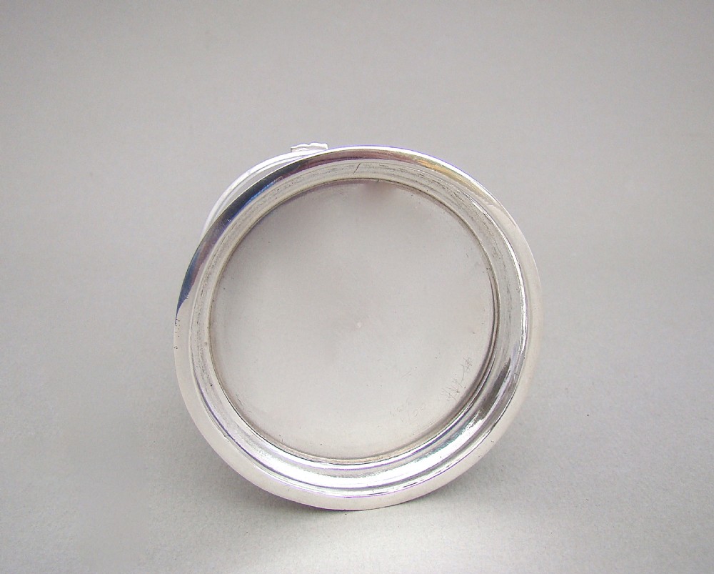 RARE EDWARDIAN SILVER STRING BOX BY HAMILTON & CO, BIRMINGHAM 1903 View V