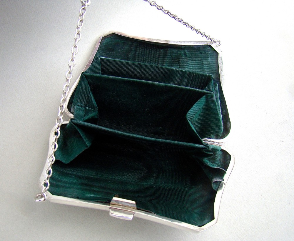 GEORGE V SILVER DANCE PURSE BY JAMES DEAKIN & SONS, BIRMINGHAM 1913 View IV