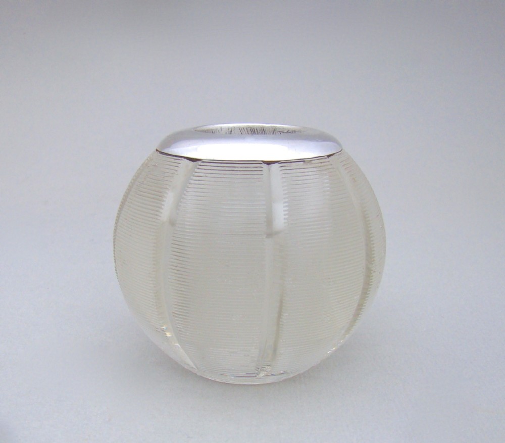 VICTORIAN SILVER MOUNTED MATCH STRIKER & HOLDER, CHESTER 1897
