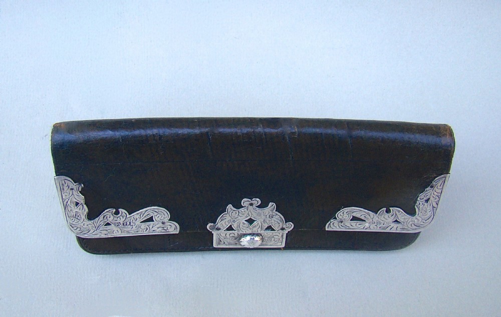 VICTORIAN SILVER & LEATHER PURSE BY FREDERICK WICH, BIRMINGHAM 1898
 View VIII