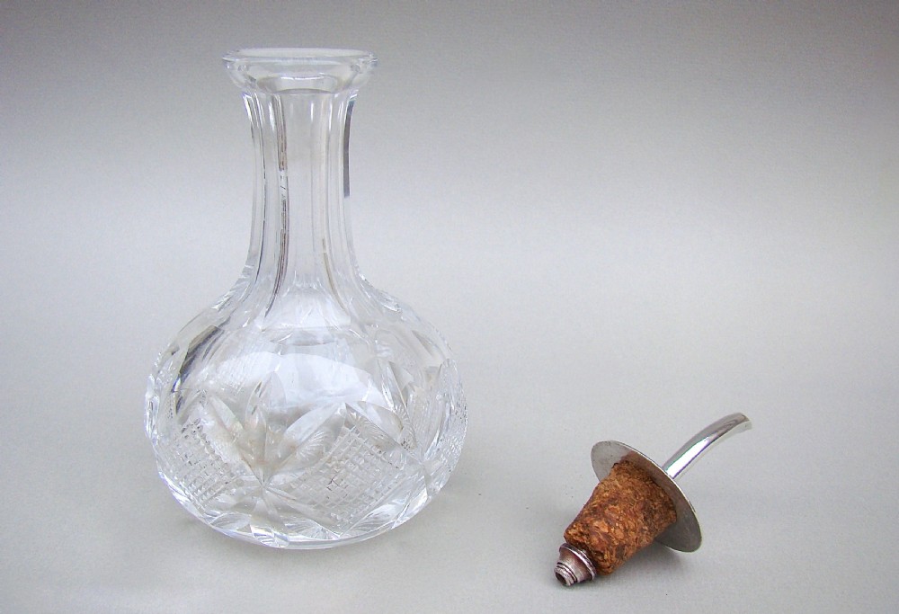 GEORGE V SILVER MOUNTED ANGOSTURA BITTERS BOTTLE BY HUKIN & HEATH, BIRMINGHAM 1928 View IV