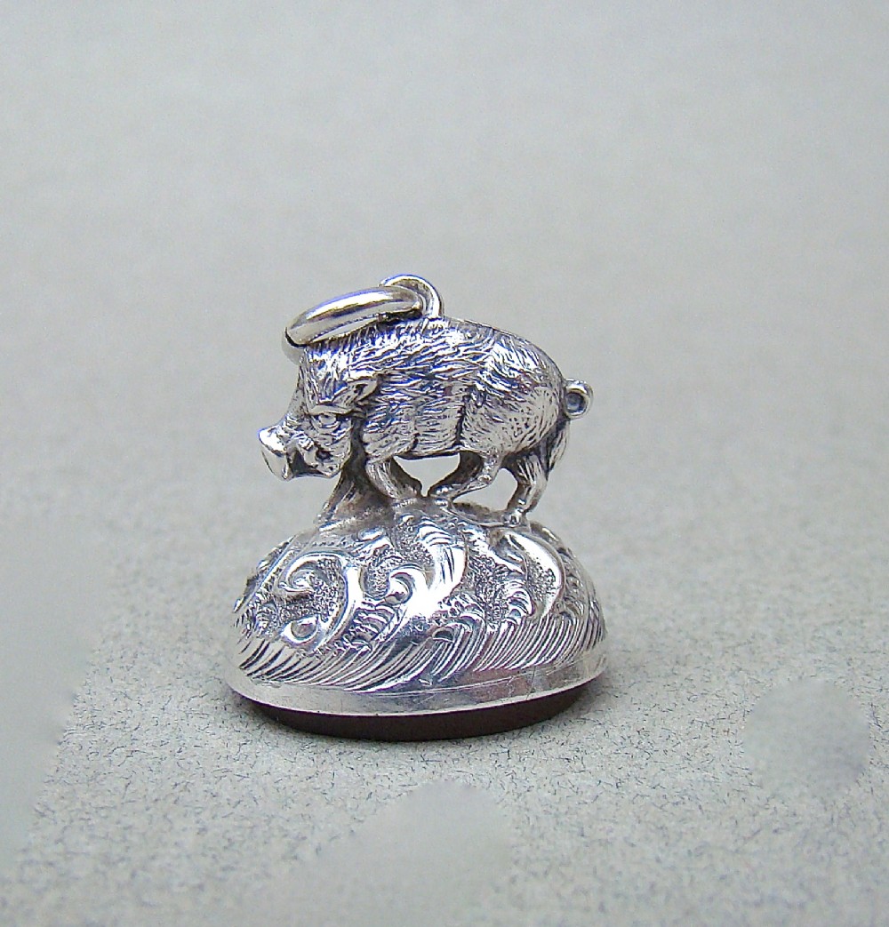 RARE VICTORIAN SILVER MOUNTED 