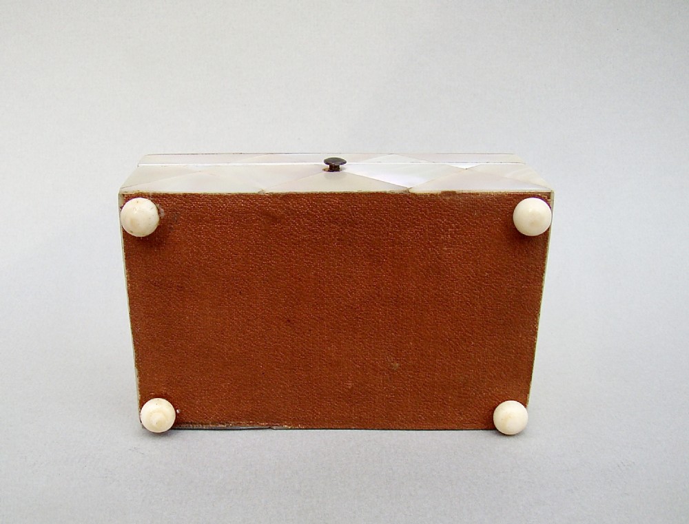  VICTORIAN LARGE MOTHER OF PEARL NEEDLE CASE, CIRCA 1880
 View V