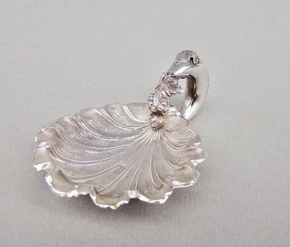 RARE AND EXQUISITE VICTORIAN SILVER WINE TASTER BY GEORGE UNITE, BIRMINGHAM 1862