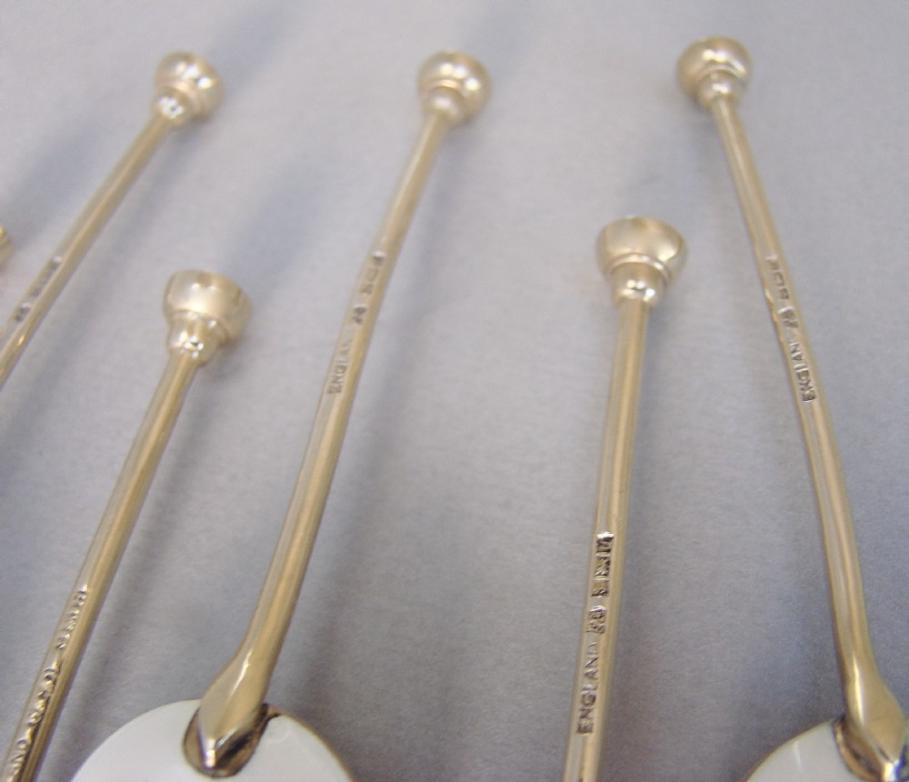 CASED SET OF SIX 