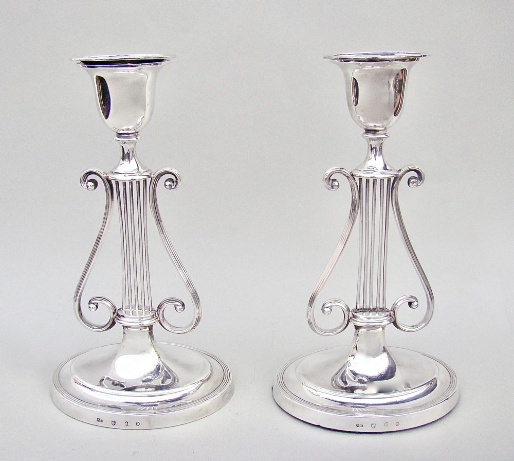 RARE PAIR OF VICTORIAN SCOTTISH SILVER 