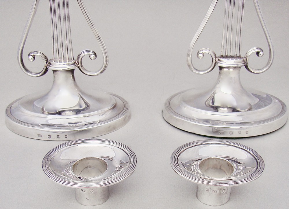 RARE PAIR OF VICTORIAN SCOTTISH SILVER 
