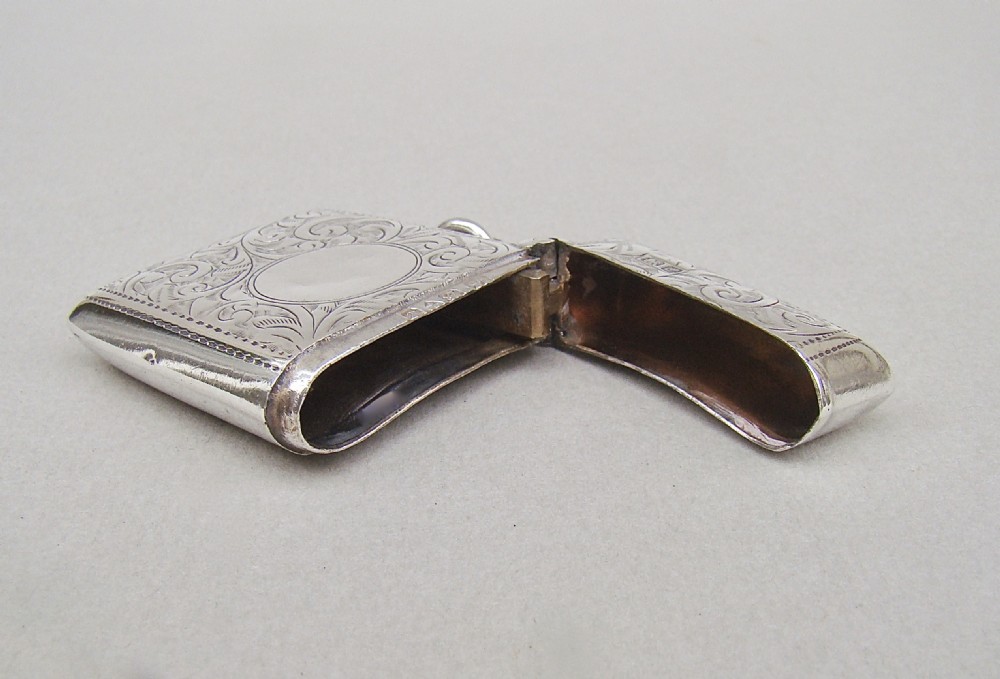 DELIGHTFUL CHESTER SILVER VESTA CASE BY JAMES DEAKIN & SONS, DATED 1911 View VII