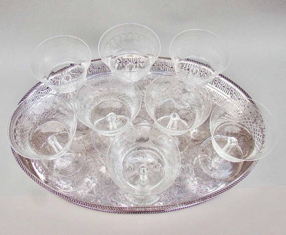 ELEGANT ART DECO SILVER PLATED DRINKS TRAY, CIRCA 1920 View VI