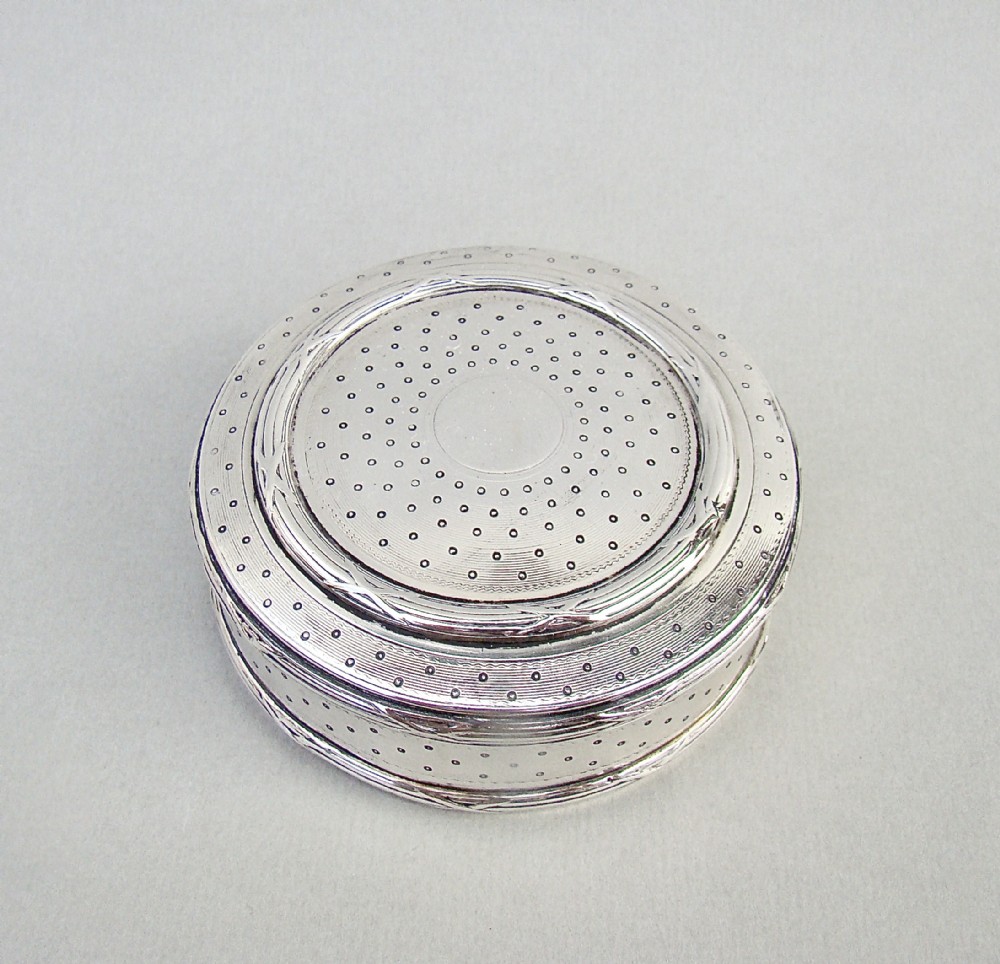 RARE 19TH CENTURY FRENCH SILVER DRESSING TABLE BOX BY EMILE LANGLOIS, PARIS CIRCA 1890