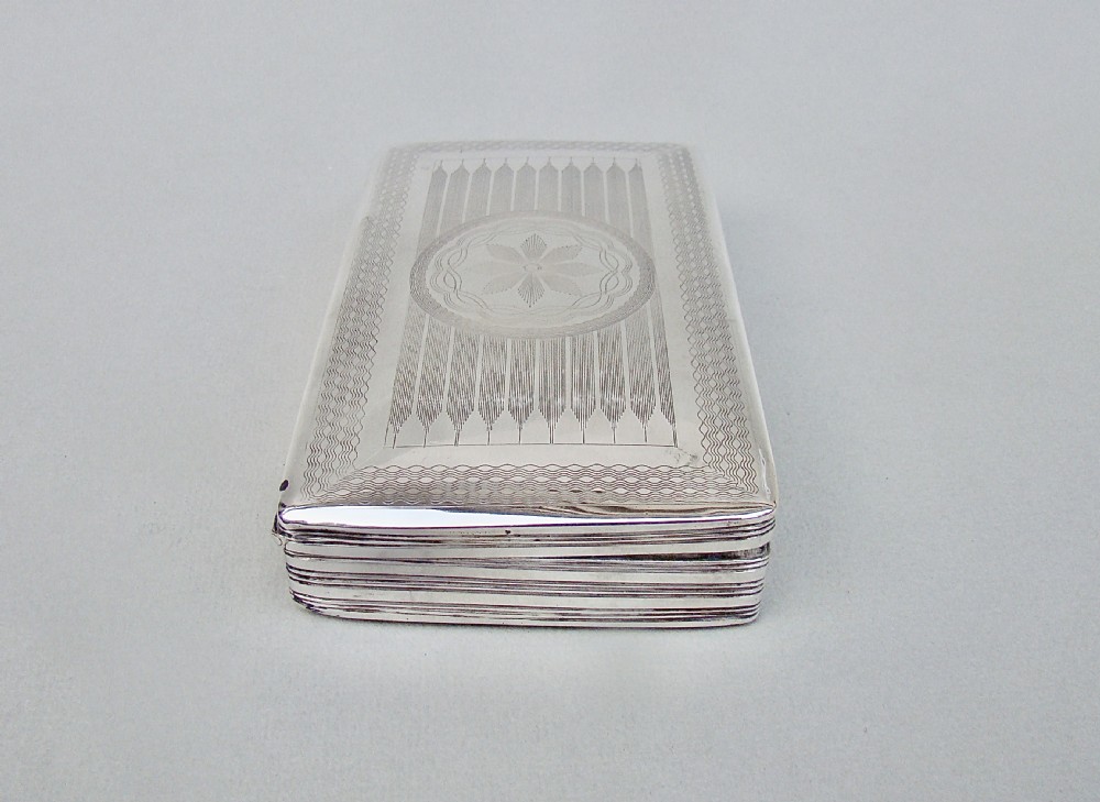MID-19TH CENTURY DUTCH SILVER CIGAR BOX, NETHERLANDS 1841 View III