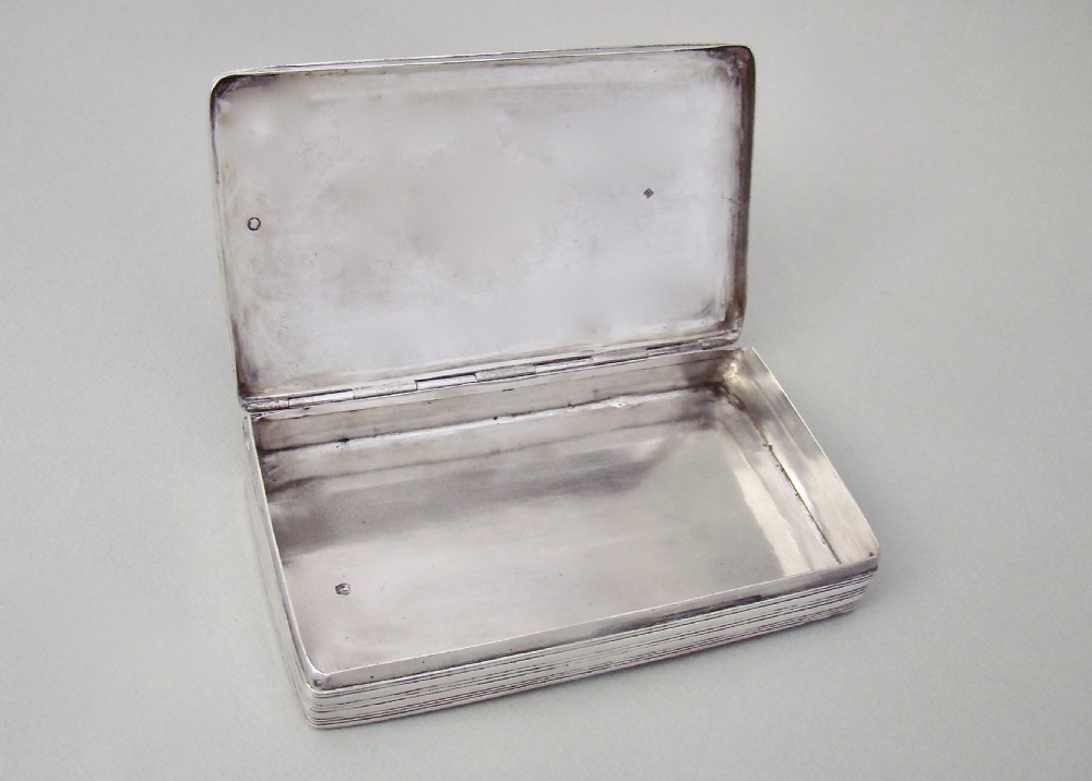 MID-19TH CENTURY DUTCH SILVER CIGAR BOX, NETHERLANDS 1841 View V