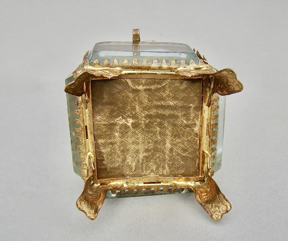 19TH C. FRENCH ORMULU & BEVELLED GLASS 'GRAND TOUR'  JEWELLERY CASKET, CIRCA 1890 View VI