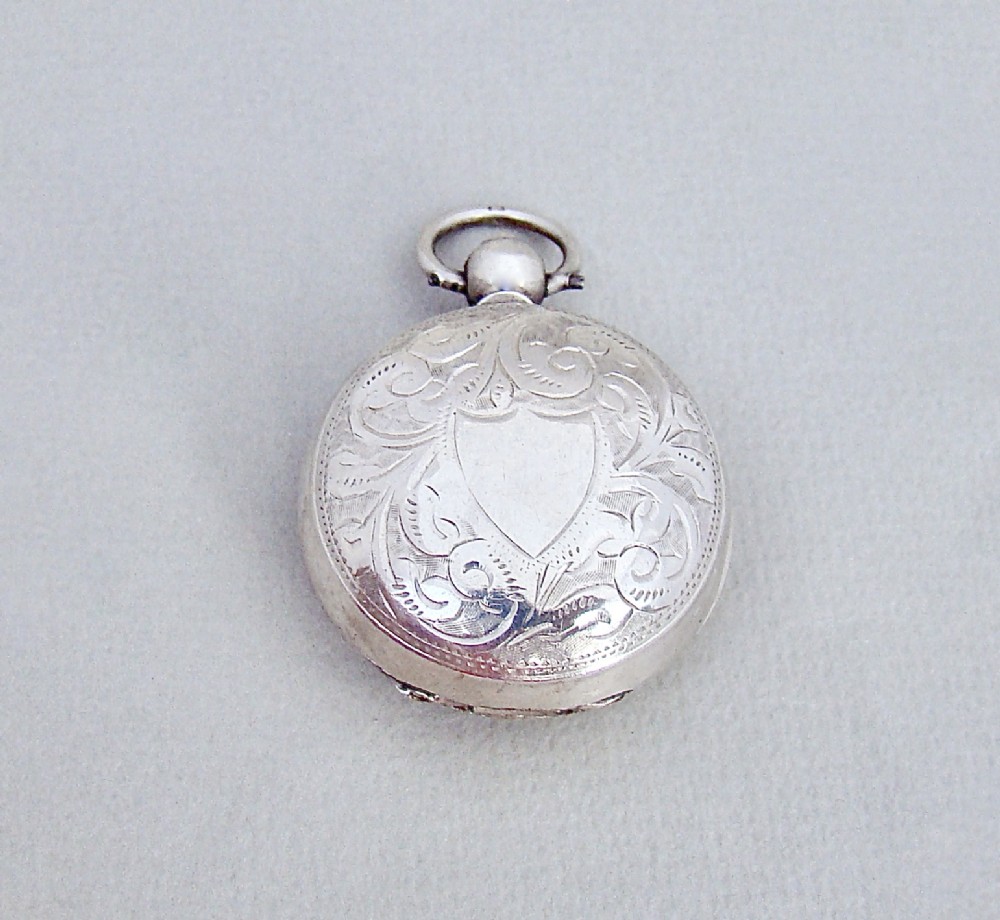 GEORGE V SILVER SINGLE SOVEREIGN CASE BY JOSEPH GLOSTER , BIRMINGHAM 1910